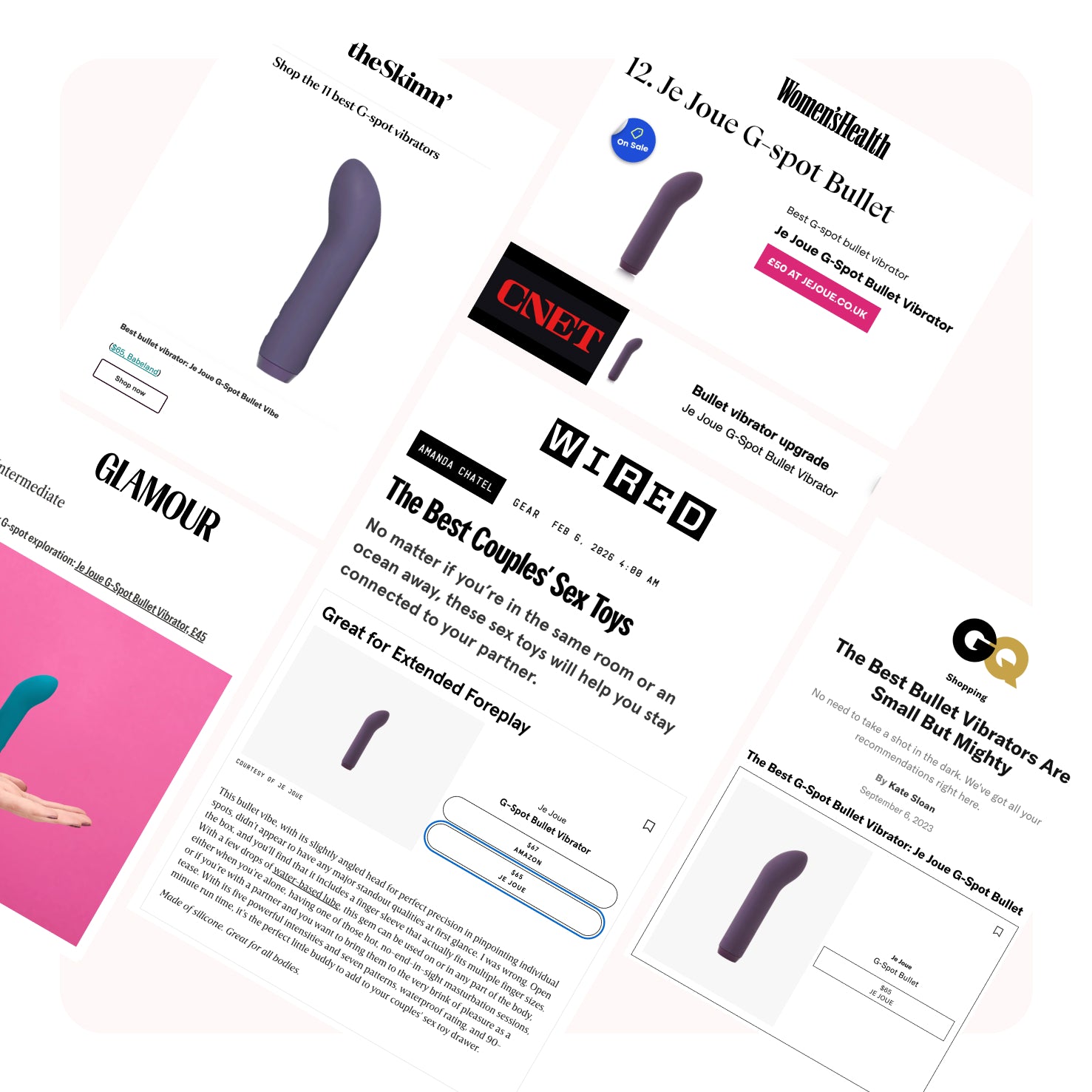 G-Spot Bullet Vibrator for Intense Pleasure