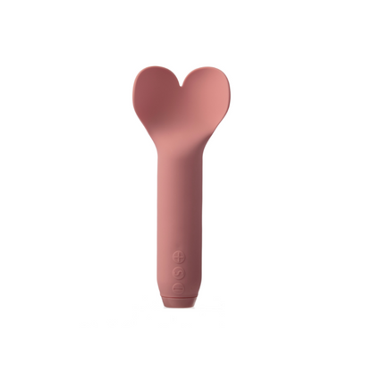Amour Bullet Vibrator with Fluttering Heart Tip