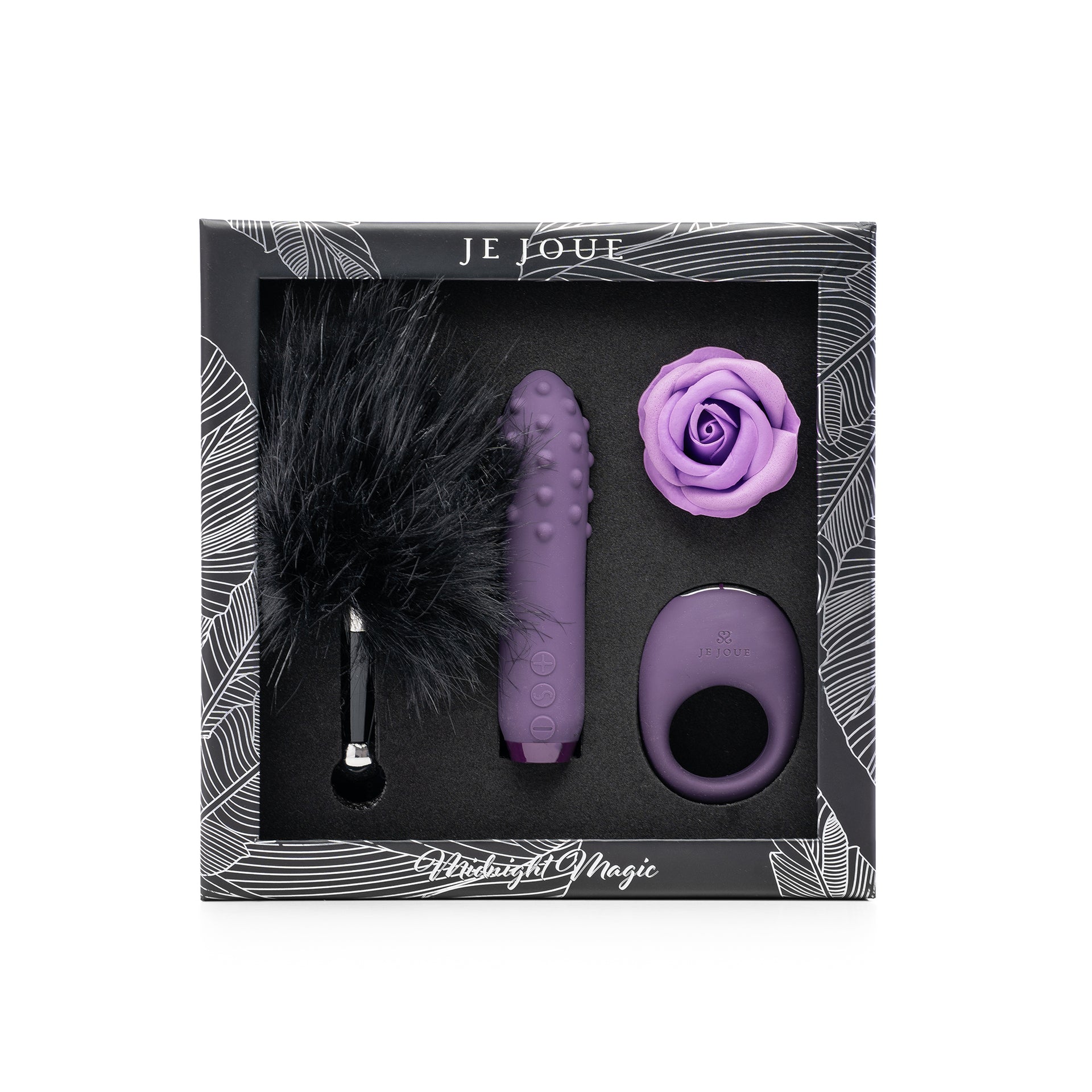 Midnight Magic Couples Kit Best Selling Mio Cock Ring & Duet Bullet
