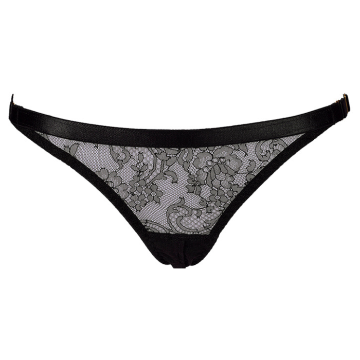 Annabel lace brief front on white background