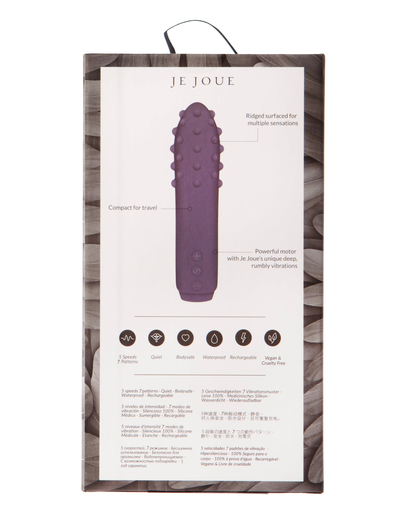 Duet Bullet Vibrator Multi-Surfaced for Intense Stimulation