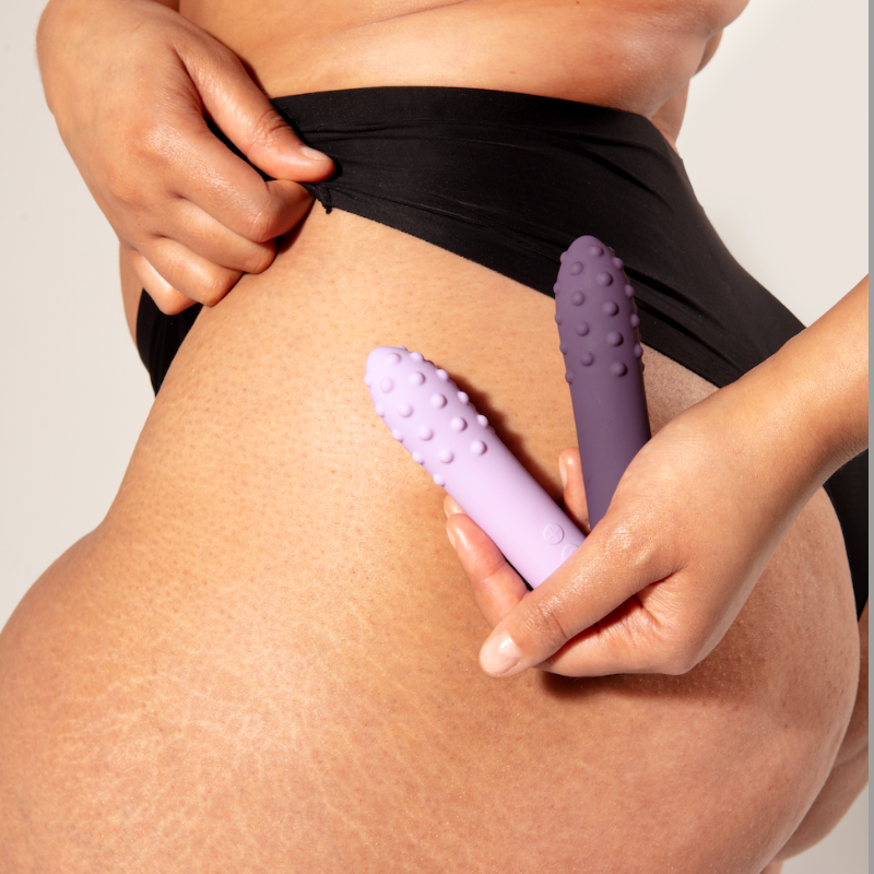 Duet Bullet Vibrator Multi-Surfaced for Intense Stimulation